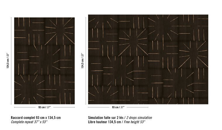 ÉLITIS Le Roi Soleil Behang RM 1038 80 - LAB COLOUR THE WORLD