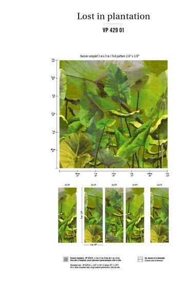 ÉLITIS Lost in Plantation Behangpaneel VP 429 01 - LAB COLOUR THE WORLD