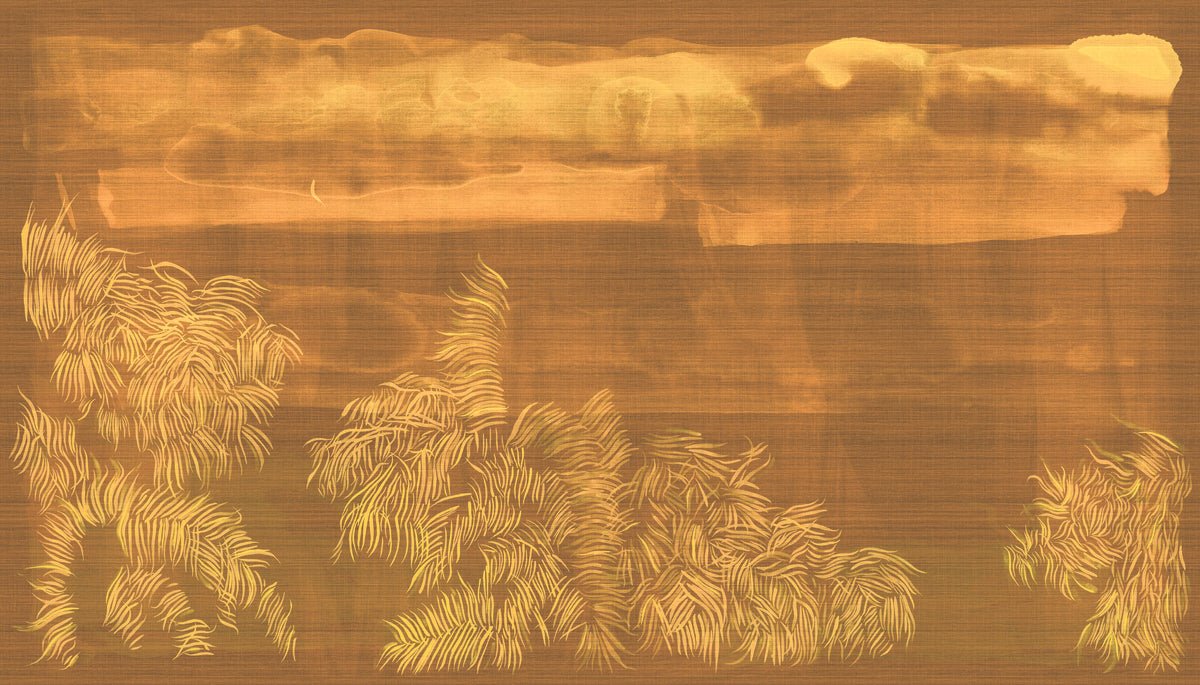ÉLITIS Madagascar Arrowroot Raw Raffia Behang VP 1043 01 - LAB COLOUR THE WORLD