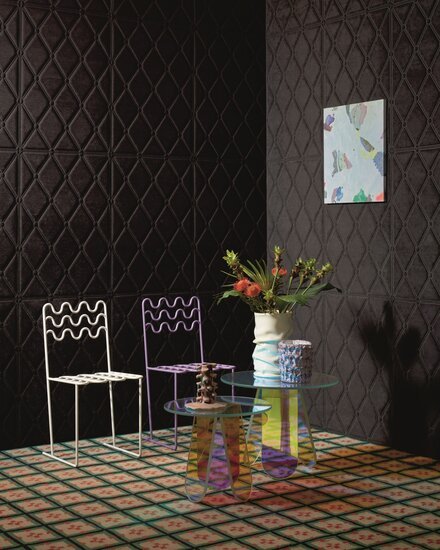 ÉLITIS Madone Chenille Behang RM 1056 04 - LAB COLOUR THE WORLD