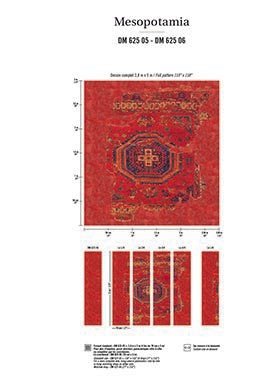 ÉLITIS Mesopotamia Behangpaneel extra baan DM 625 06 - LAB COLOUR THE WORLD