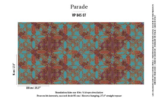 ÉLITIS Mozaïek Behang VP 845 07 - LAB COLOUR THE WORLD