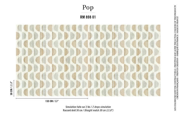 ÉLITIS Mykonos Behang RM 898 01 - LAB COLOUR THE WORLD