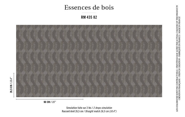 ÉLITIS Nappees Behang RM 435 82 - LAB COLOUR THE WORLD