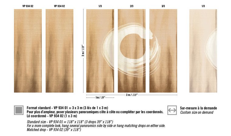 ÉLITIS Noren Behangpaneel VP 934 01 - LAB COLOUR THE WORLD
