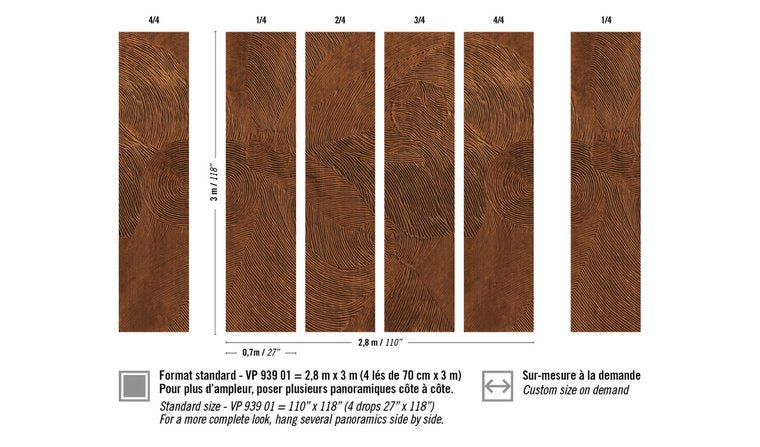 ÉLITIS Nuit Cinétique Behangpaneel VP 939 01 - LAB COLOUR THE WORLD