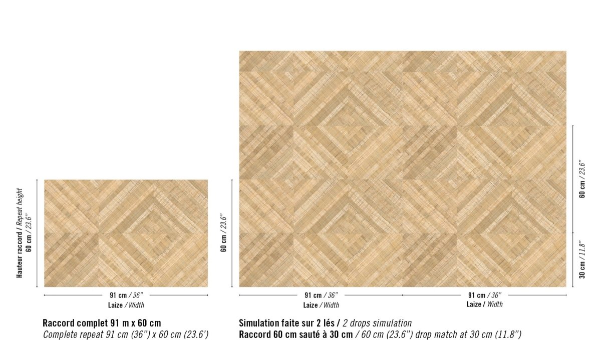 ÉLITIS Origine Trenza Behang RM 1115 02 - LAB COLOUR THE WORLD