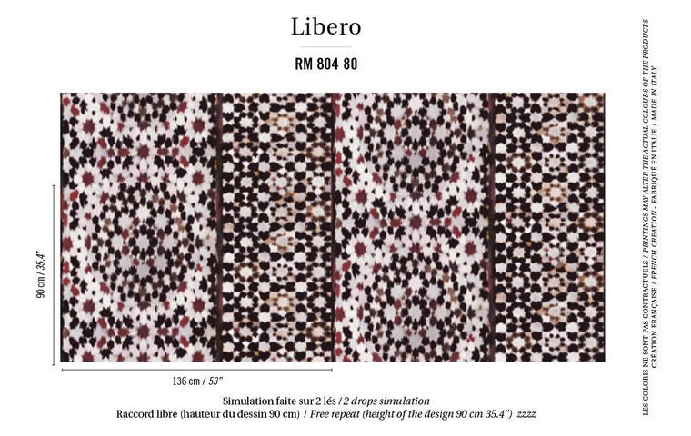 ÉLITIS Oudayas Behang RM 804 80 - LAB COLOUR THE WORLD