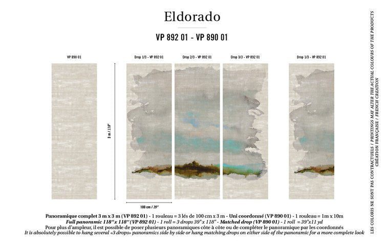 ÉLITIS Sauvage Behangpaneel VP 892 01 - LAB COLOUR THE WORLD