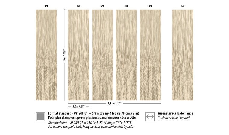 ÉLITIS Silva Behangpaneel VP 940 01 - LAB COLOUR THE WORLD