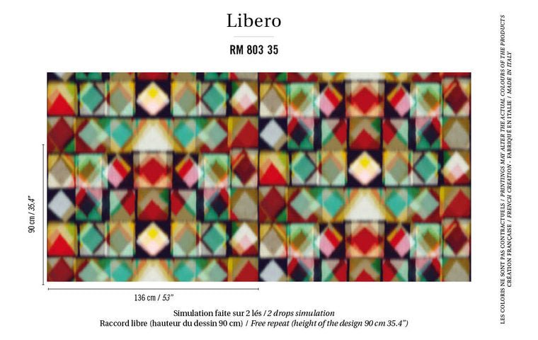 ÉLITIS Trinidad Behang RM 803 35 - LAB COLOUR THE WORLD