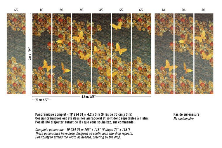 ÉLITIS Une Histoire De Paradis Behangpaneel TP 284 01 - LAB COLOUR THE WORLD