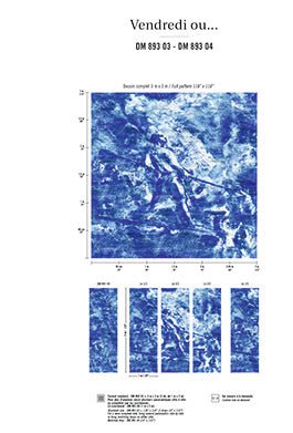 ÉLITIS Vendredi ou Behangpaneel DM 893 03 - LAB COLOUR THE WORLD