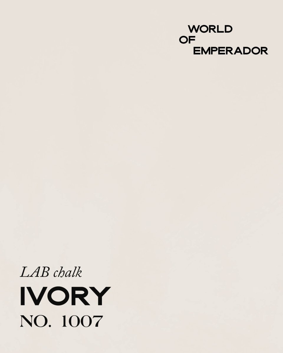 EMPERADOR IVORY NO. 1007 - LAB COLOUR THE WORLD