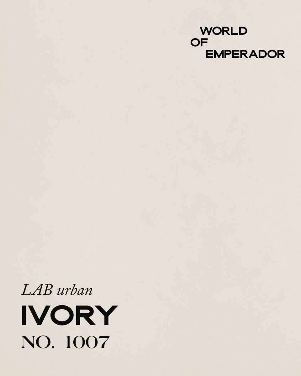 EMPERADOR IVORY NO. 1007 - LAB COLOUR THE WORLD