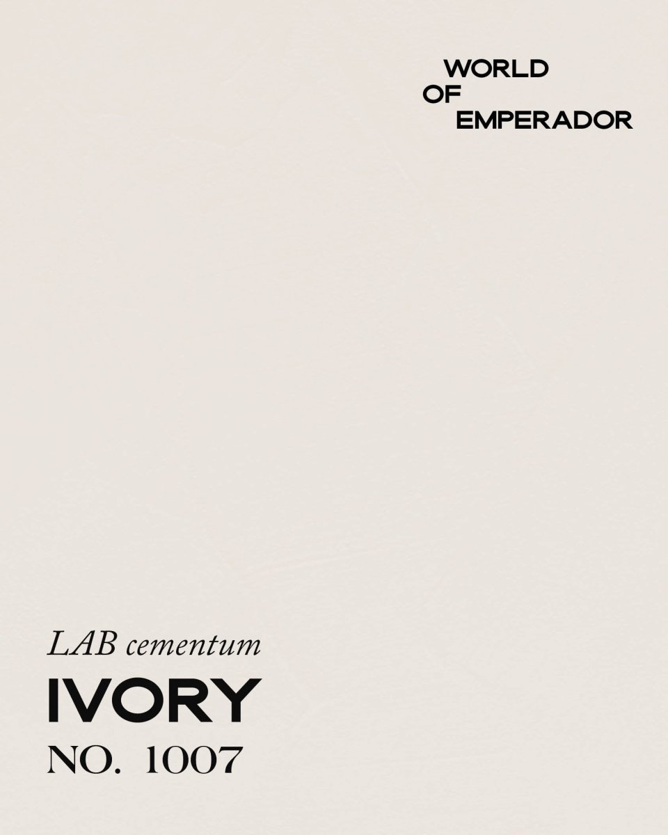 EMPERADOR IVORY NO. 1007 - LAB COLOUR THE WORLD