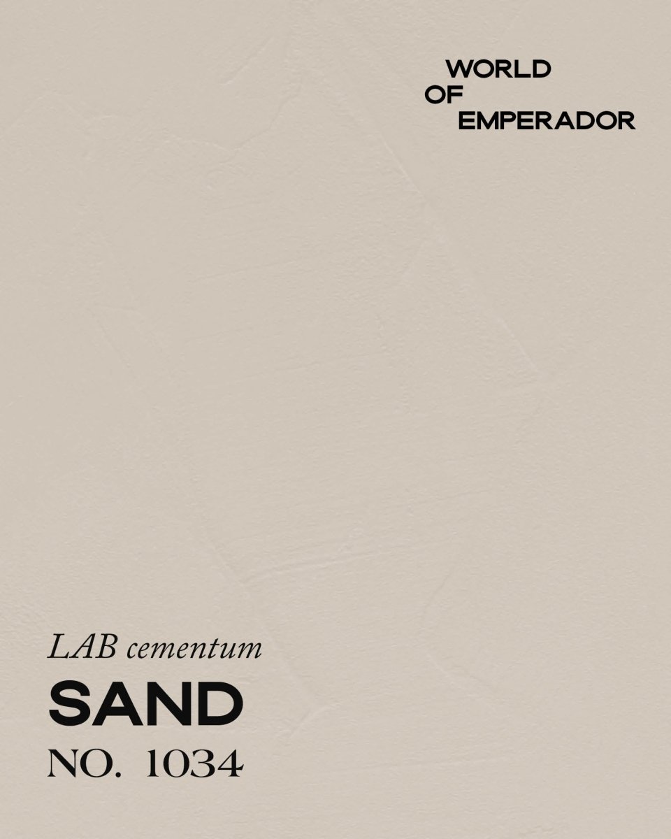 EMPERADOR SAND NO. 1034 - LAB COLOUR THE WORLD