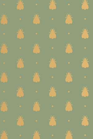 Farrow & Ball Bumble Bee Behang BP547 - LAB COLOUR THE WORLD