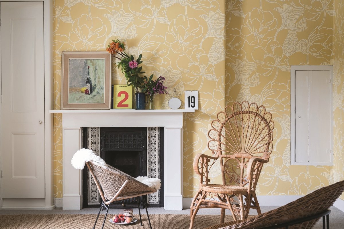 Farrow & Ball Helleborus Behang FP5607 - LAB COLOUR THE WORLD