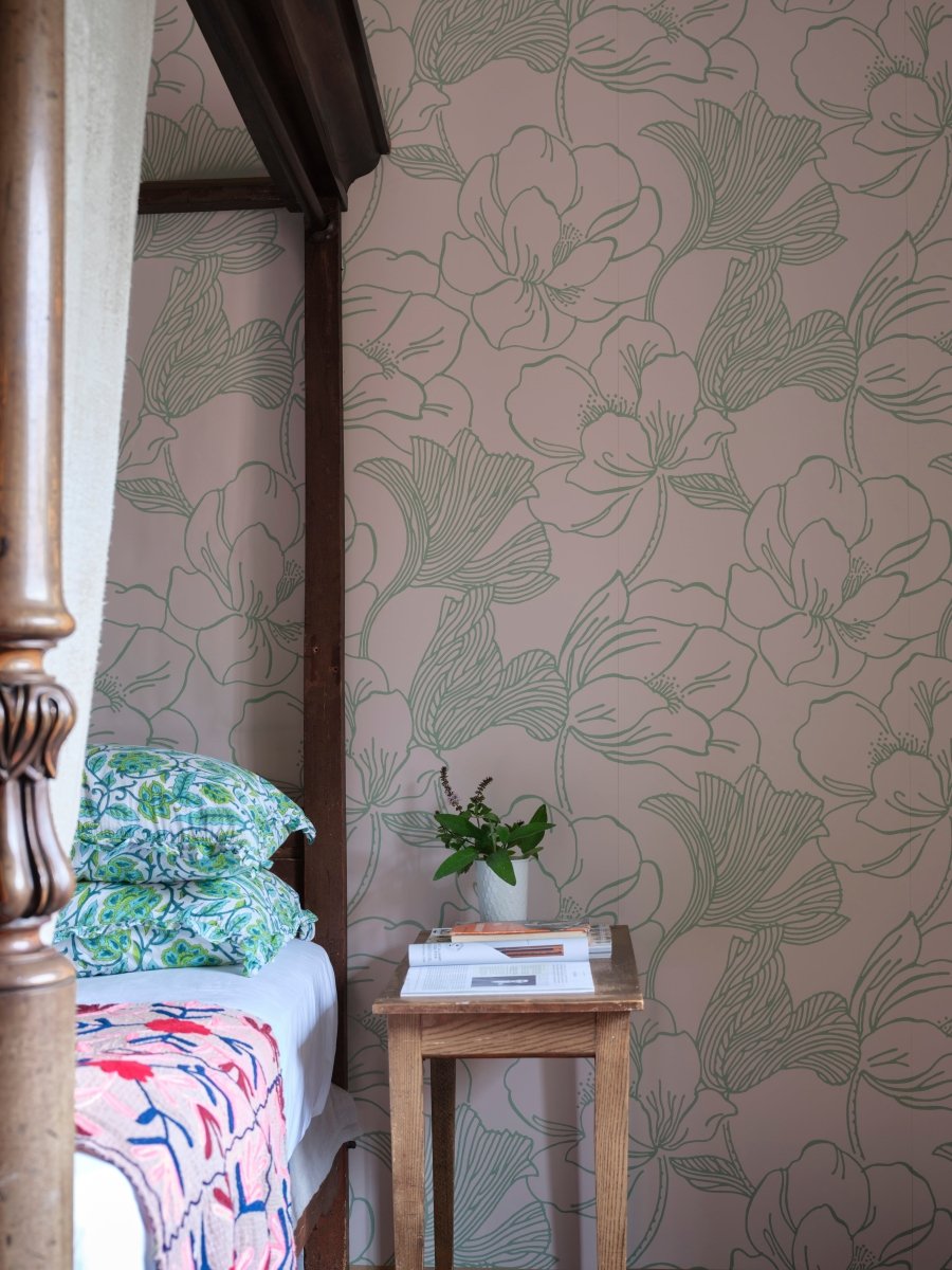Farrow & Ball Helleborus Behang FP5608 - LAB COLOUR THE WORLD