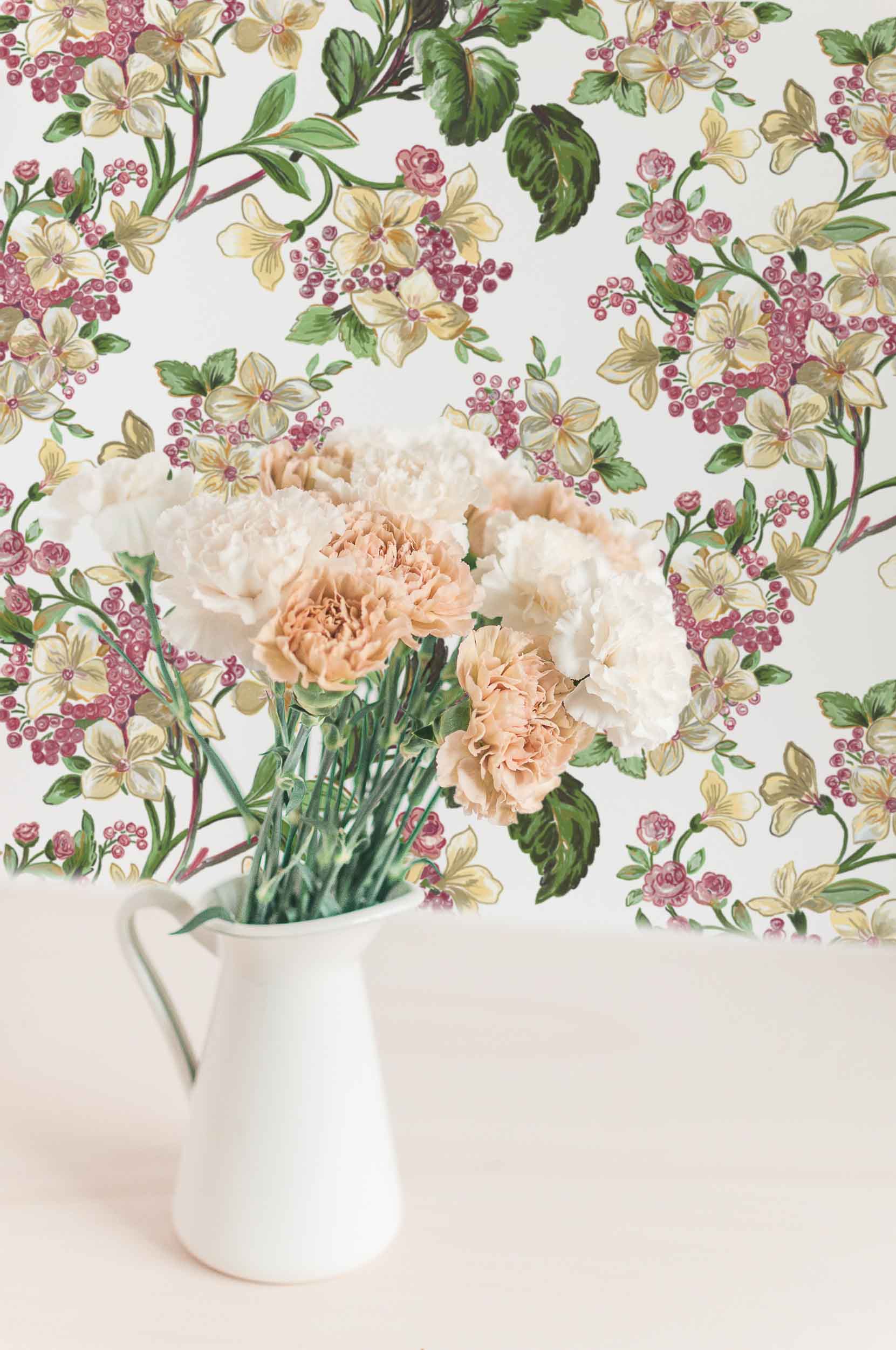 Coordonné Metamorphosis Flowery behang 8800040 sfeer afbeelding 1