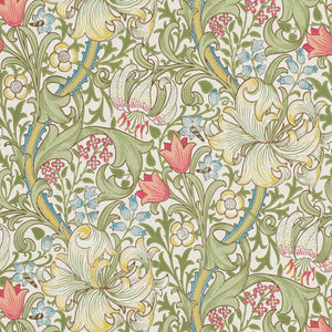 Morris & Co. Golden Lily Behang 216460 - LAB COLOUR THE WORLD