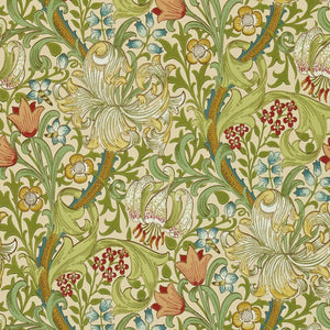 Morris & Co. Golden Lily Behang 210431 - LAB COLOUR THE WORLD