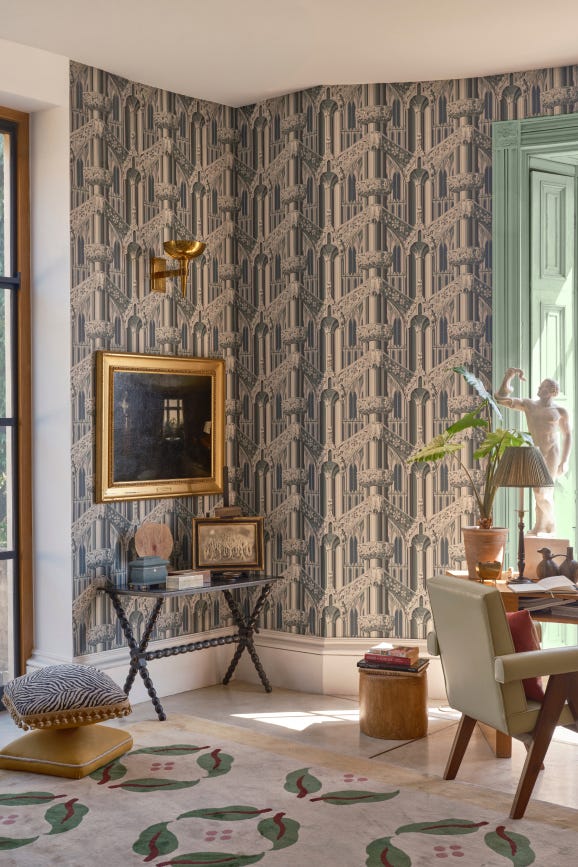 Farrow & Ball Gothic Behang BP6903