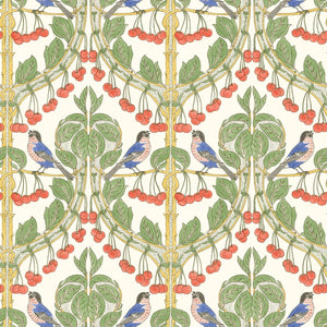 GP & J Baker Birds & Cherries Behang BW45100/4 - LAB COLOUR THE WORLD