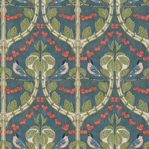 GP & J Baker Birds & Cherries Behang BW45100/5 - LAB COLOUR THE WORLD