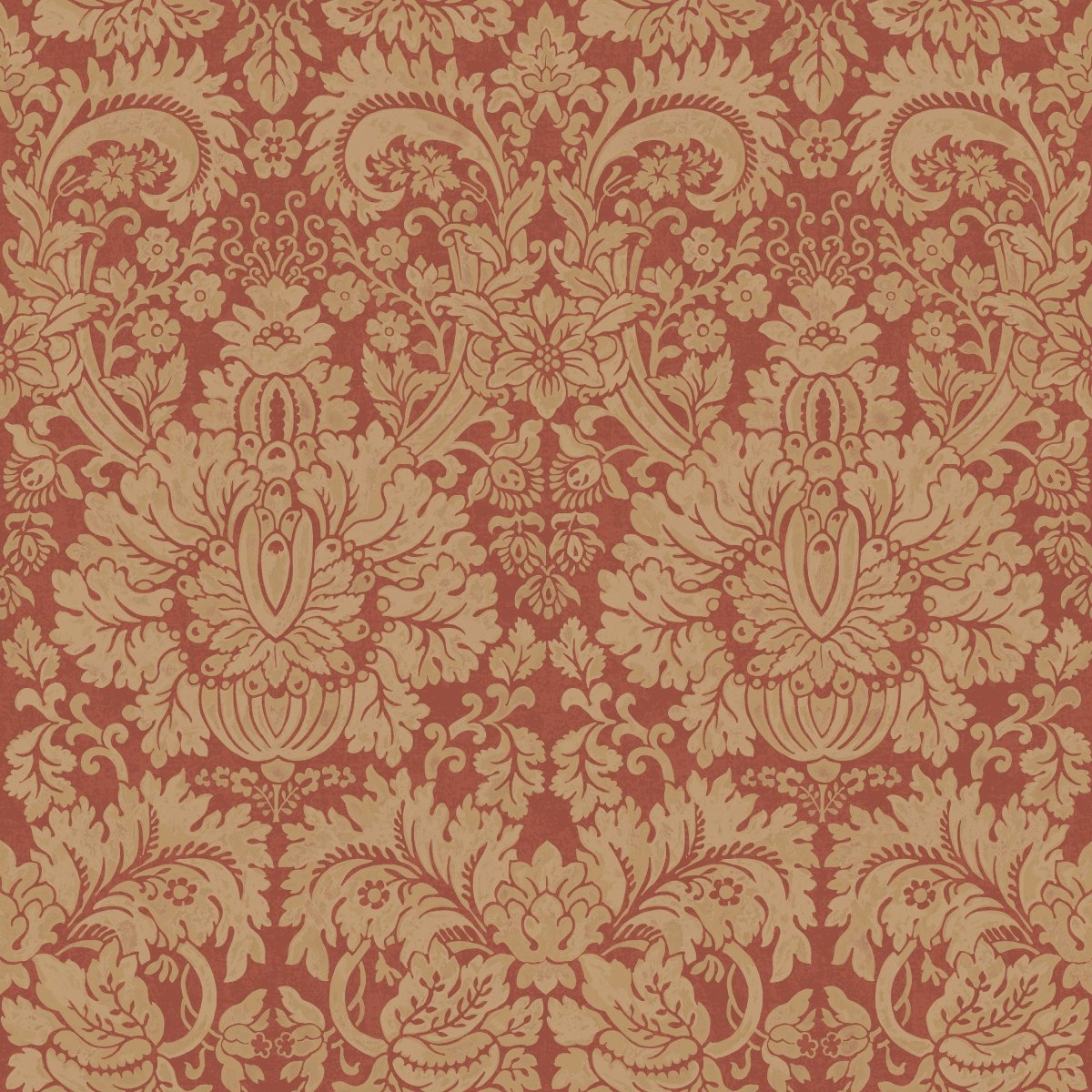 GP & J Baker Queen's Damask Behang BW45146/3 - LAB COLOUR THE WORLD
