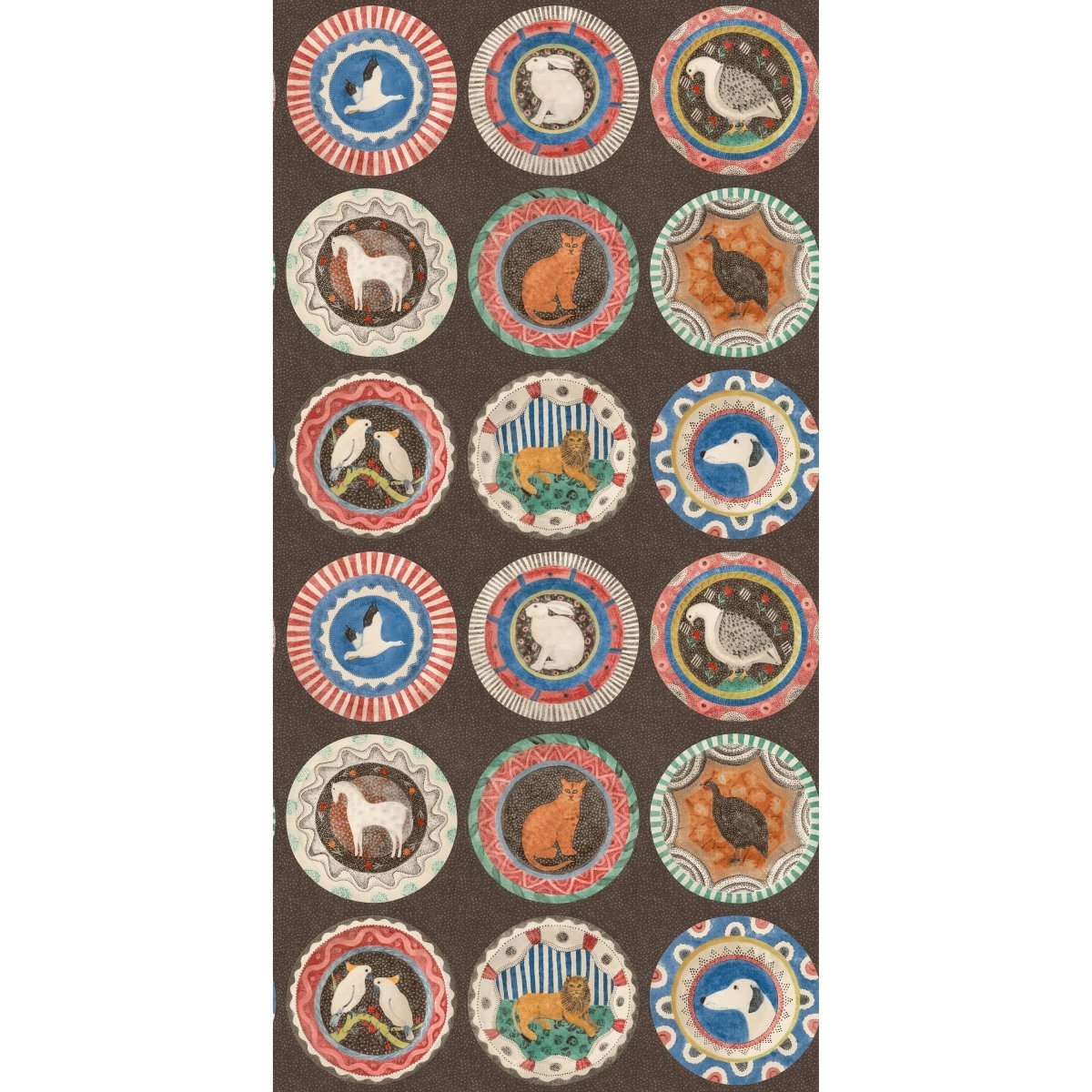 GP & J Baker Robina's Dinner Party Behang BW45126/2 - LAB COLOUR THE WORLD