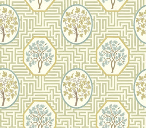 GP & J Baker Royal Maze Behang BW45148/3 - LAB COLOUR THE WORLD