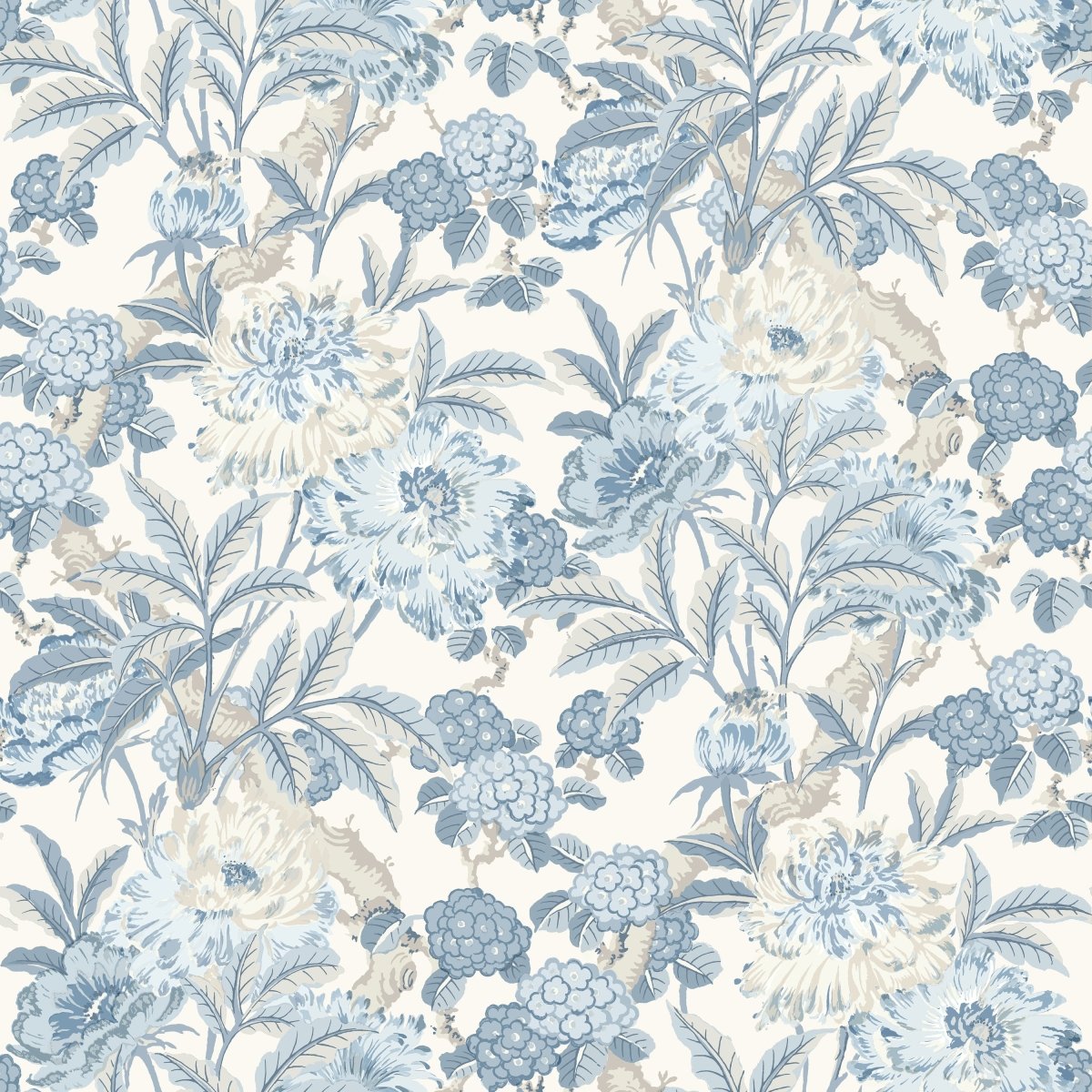 GP & J Baker Summer Peony Behang BW45095/1 - LAB COLOUR THE WORLD