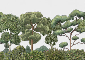 Coordonné Random Kids Green Forest behang 9700090 behang afbeelding 1