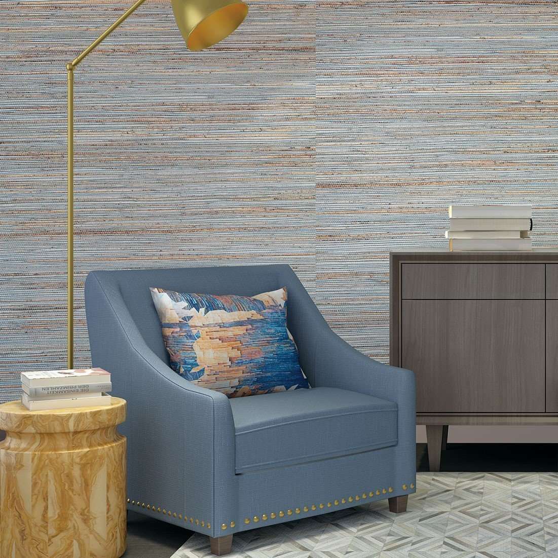 Greenland China Hemp Behang G0117NH1036 - LAB COLOUR THE WORLD