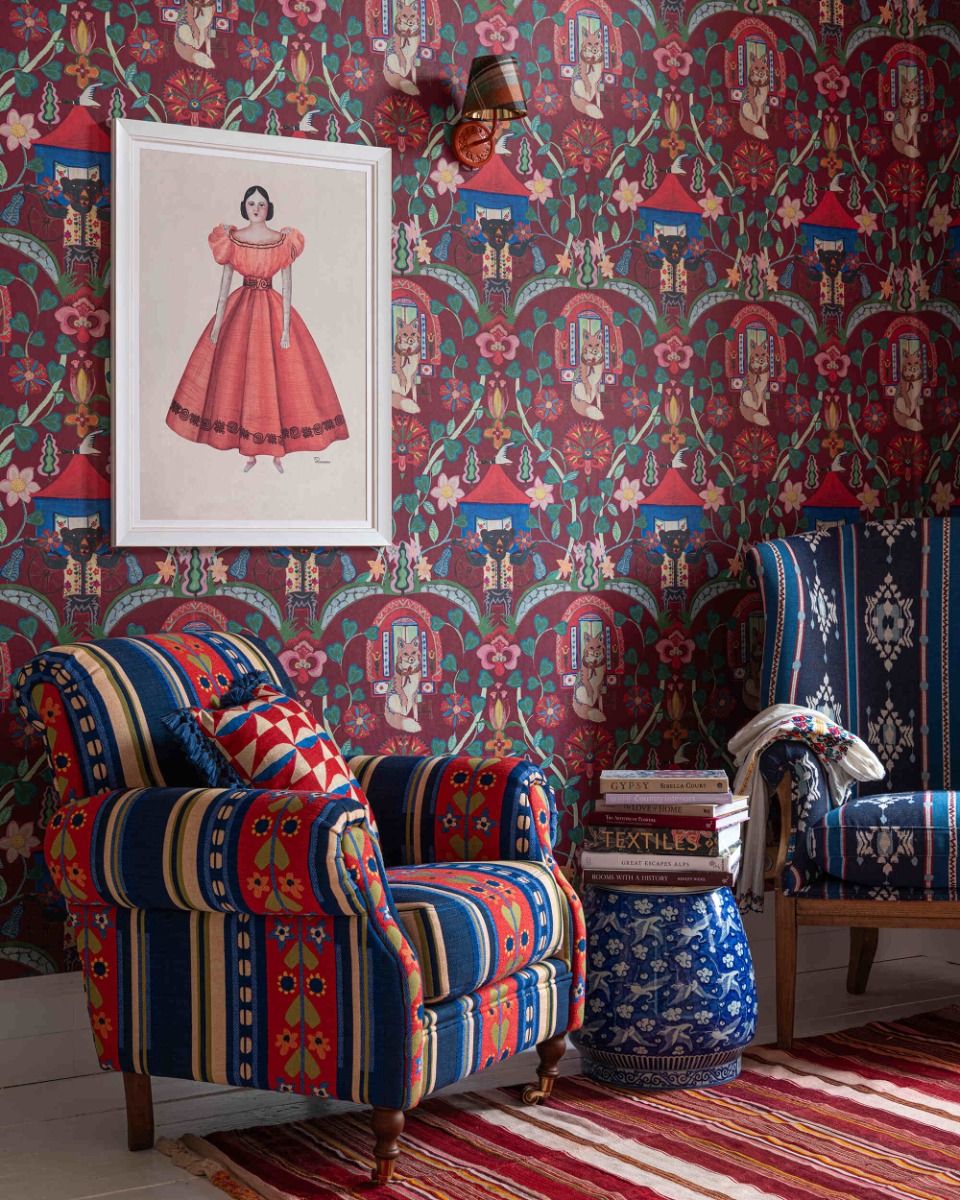 Mind The Gap Gypsy Fairytale Ruby Behang