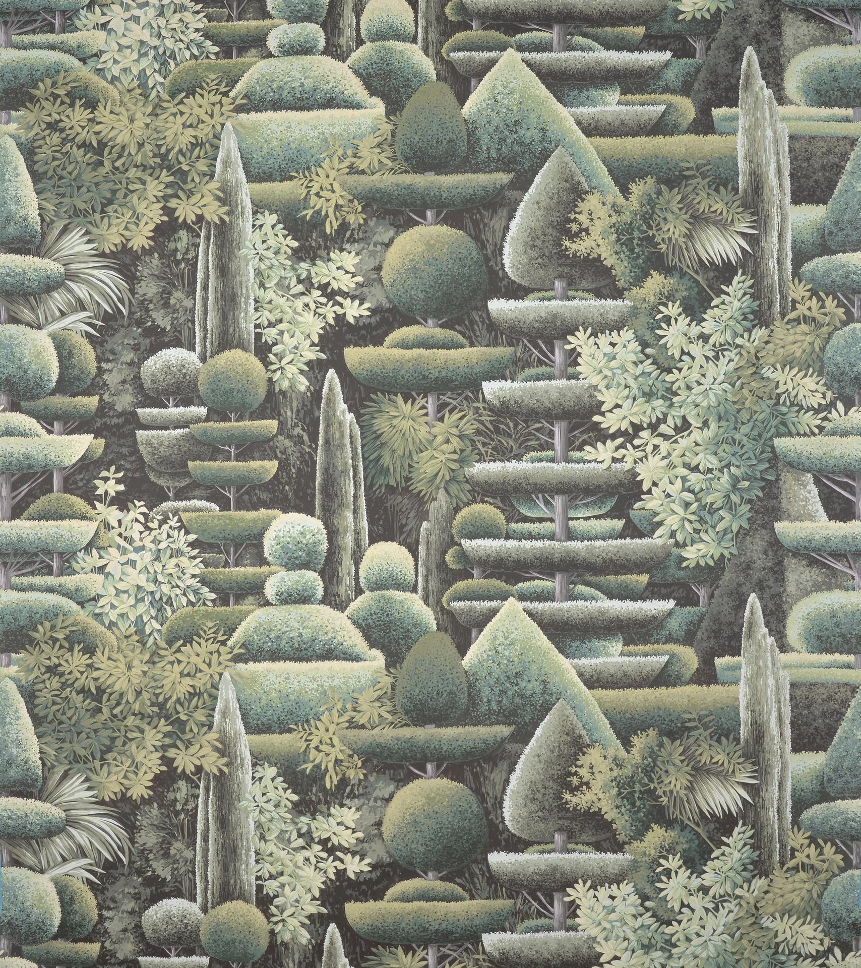 Pierre Frey Les topiaires Behang FP274001 - LAB COLOUR THE WORLD
