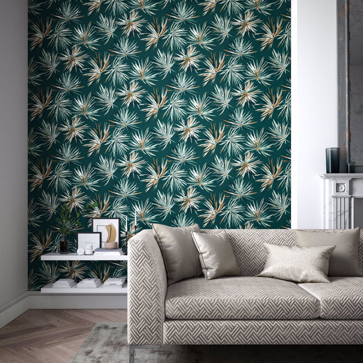 Harlequin Aucuba Behang 112747 - LAB COLOUR THE WORLD