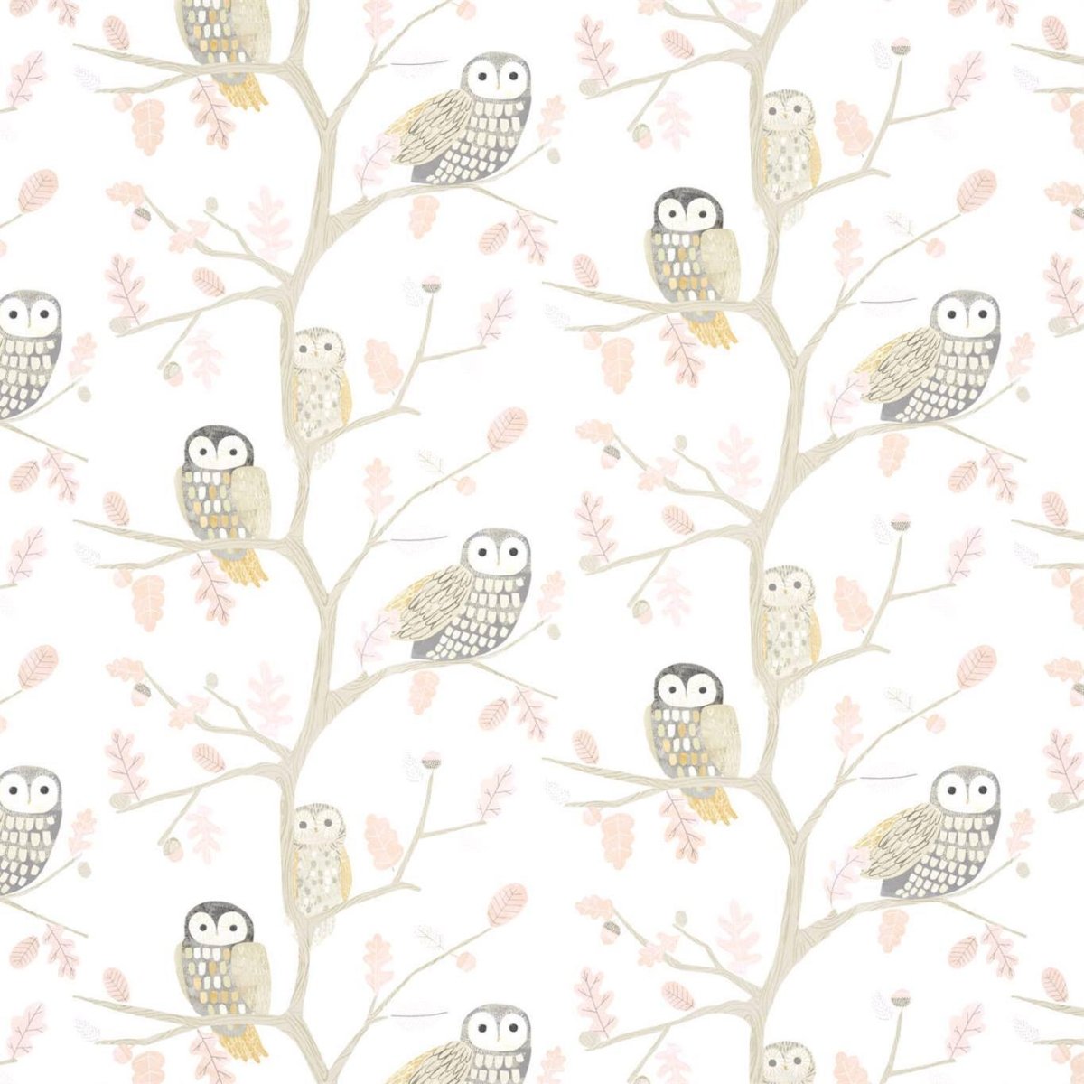 Harlequin Little Owls Behang 112628 - LAB COLOUR THE WORLD