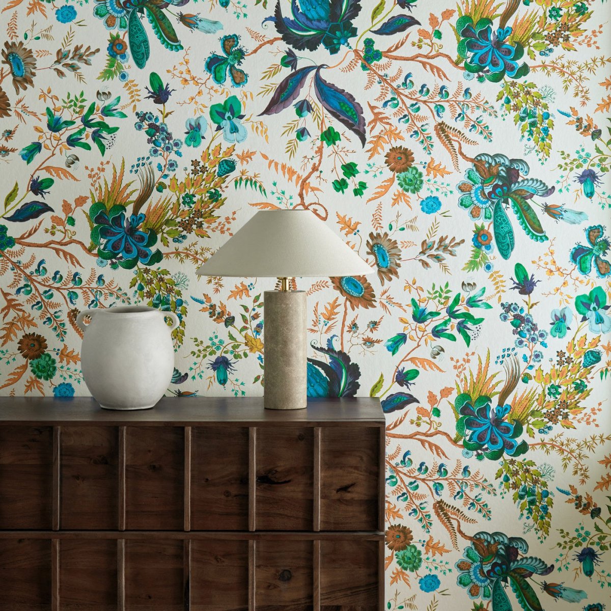 Harlequin Wonderland Floral Wide Width Behang 113066 - LAB COLOUR THE WORLD