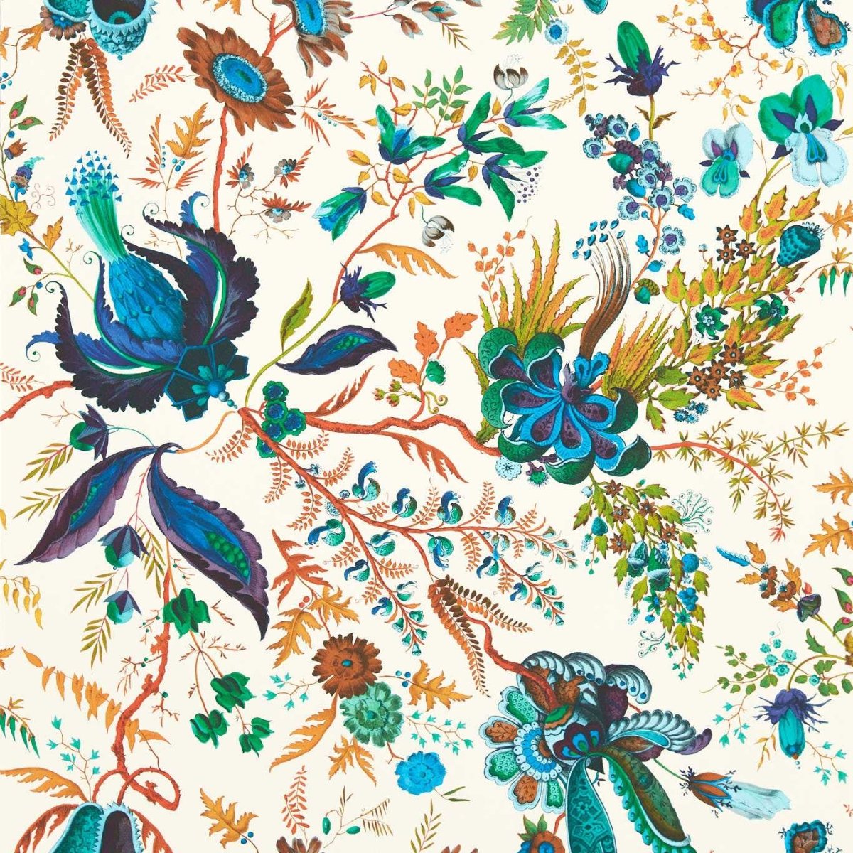 Harlequin Wonderland Floral Wide Width Behang 113067 - LAB COLOUR THE WORLD