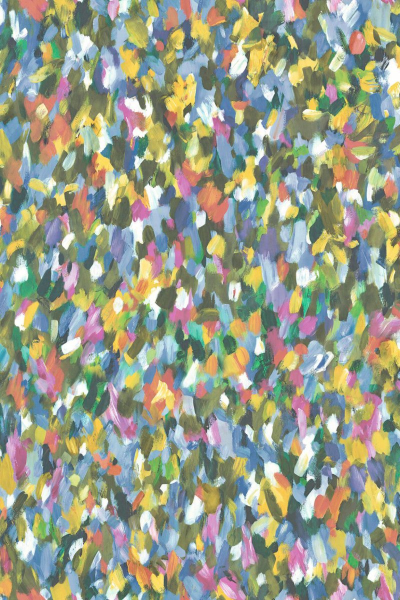 HookedOnWalls Academy Blumen behang 25650 - LAB COLOUR THE WORLD