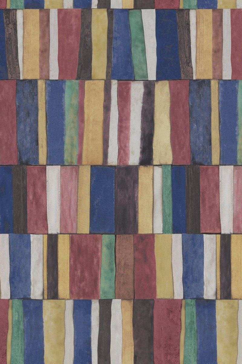 HookedOnWalls Academy Ritter Tiles behang 25610 - LAB COLOUR THE WORLD
