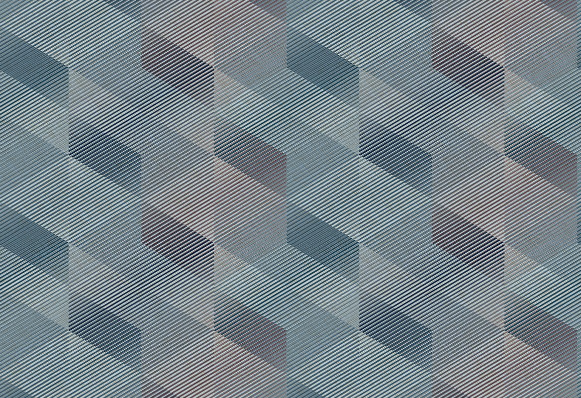 HookedOnWalls Affinity 3D Rhombus behang AF24582 - LAB COLOUR THE WORLD