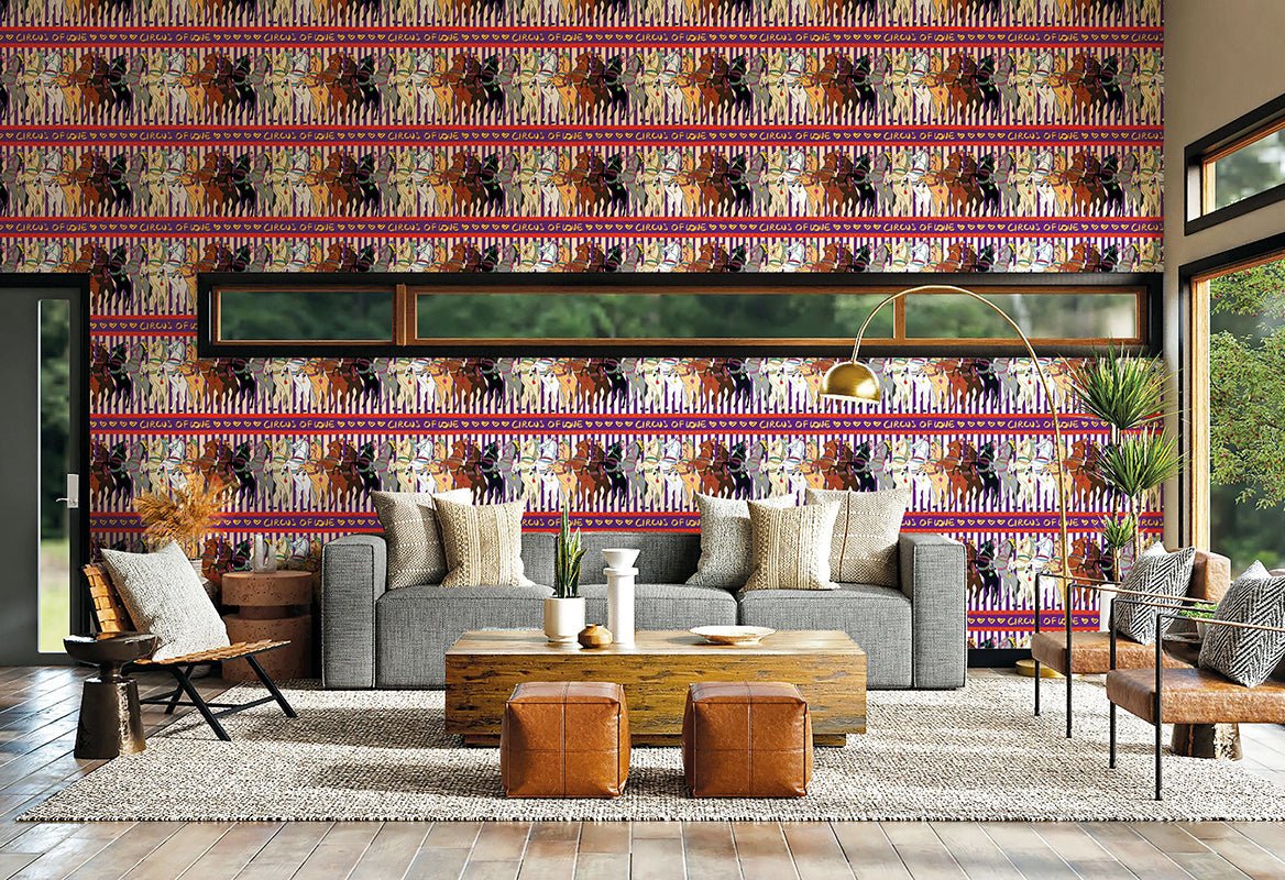 HookedOnWalls Enriquezland Crazy Horse behang 25530 - LAB COLOUR THE WORLD