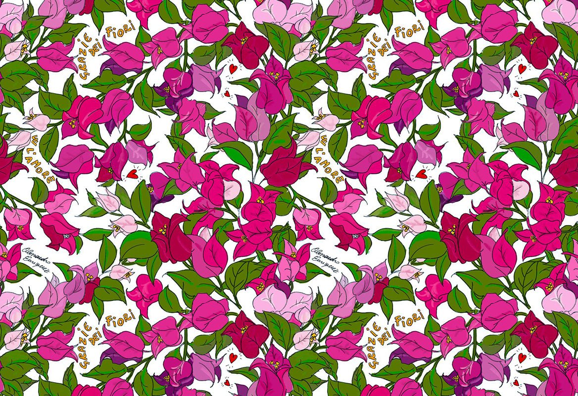 HookedOnWalls Enriquezland D'Amour behang 25508 - LAB COLOUR THE WORLD