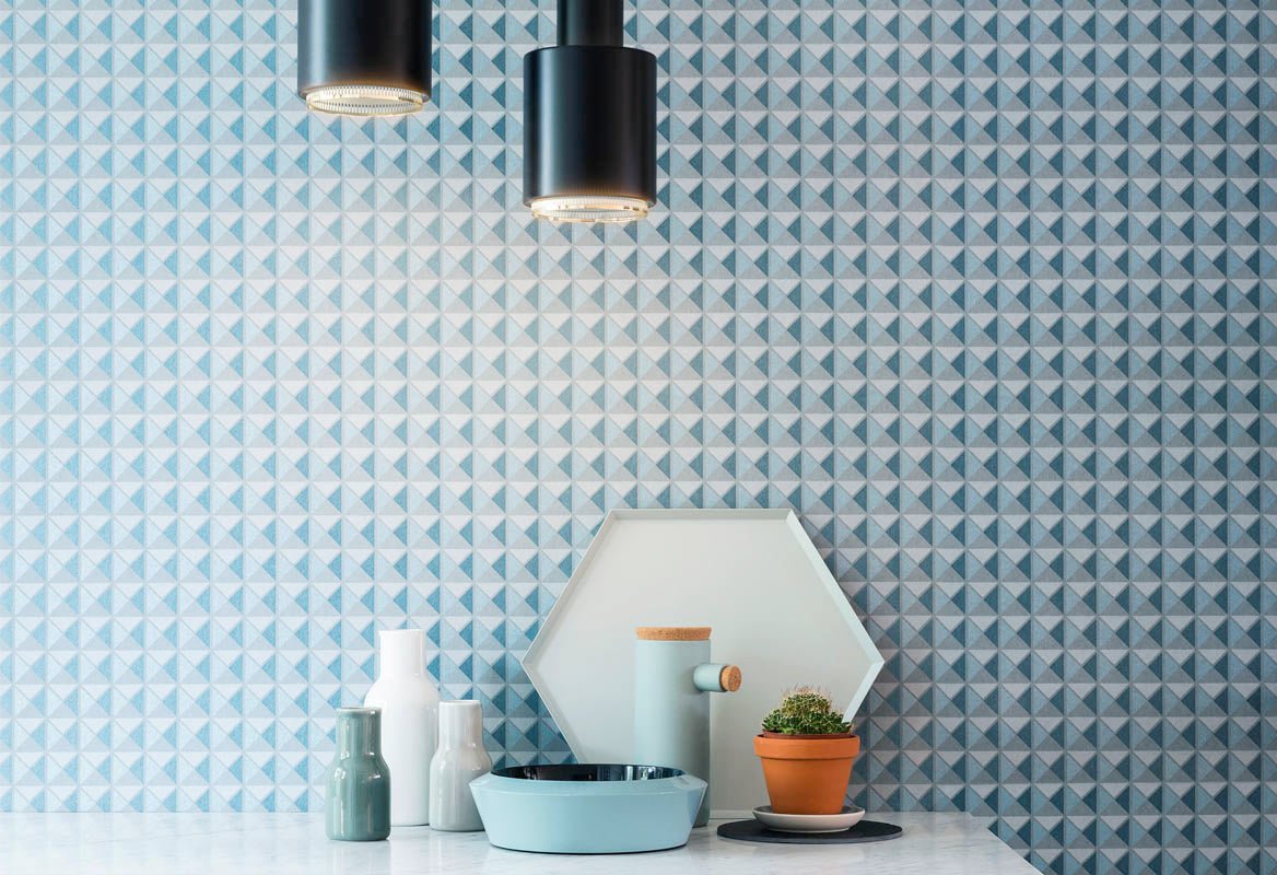 HookedOnWalls Gentle Groove Lattice behang 66550 - LAB COLOUR THE WORLD