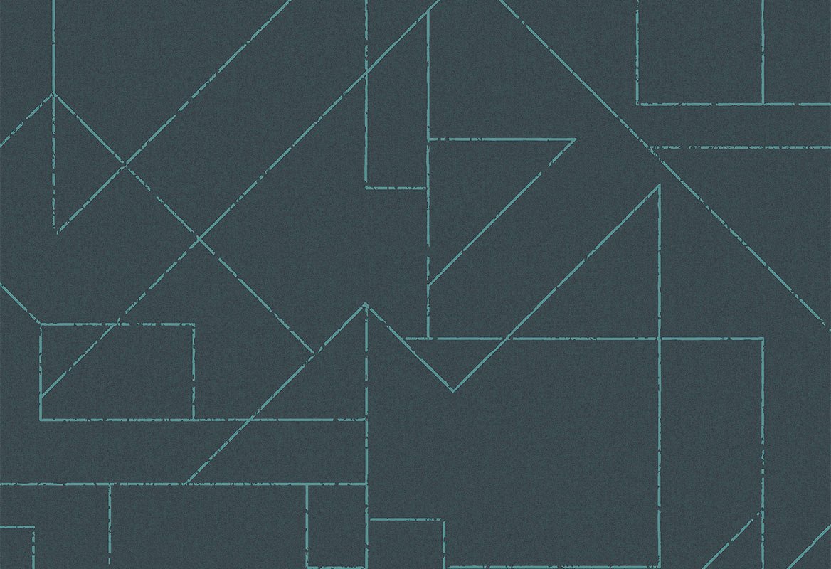 HookedOnWalls Gentle Groove Outline behang 66560 - LAB COLOUR THE WORLD