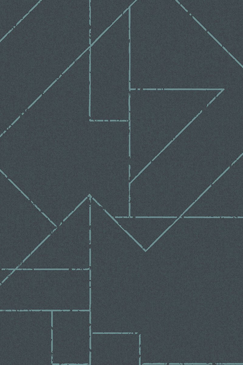 HookedOnWalls Gentle Groove Outline behang 66560 - LAB COLOUR THE WORLD